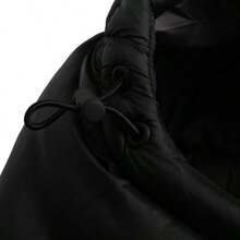 Adidas Originals ESS 女士羽绒服 休闲舒适户外运动外套 KG4905 - 黑色 - 查看 6