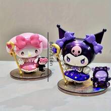 Sanrio Starry Night Party Wizard Story Wizard Series Mystery Box Desktop Decor, Includes 6 Unique Character Designs, Durable PVC Collectible Figurines - Perfect Gift For Halloween, Christmas And New Year - Multicolor - View 2