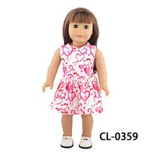 MSYO 1 Set Of 18-Inch Doll Clothes, Fashionable Doll Outfits, 10 Styles To Choose From, Versatile Designs, Suitable As Birthday Gifts Or Holiday Presents For Little Girls - Multicolor - View 3