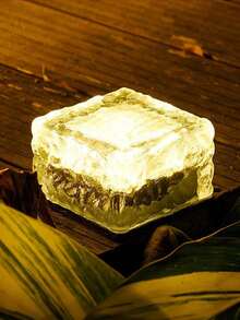 1/2/4个装户外太阳能圣诞灯,暖光花园地灯,户外花园装饰照明,嵌入式地灯路径灯,白/暖光庭院房屋楼梯灯,LED夜灯,多功能户外柱灯,适用于圣诞节、万圣节、开斋节、情人节 - 白色 - 查看 15