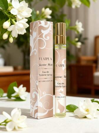 10ml/0.34fl.Oz FlJasmine Musk Fragrance Spray,Long Lasting Deodorizer & Air Freshener, Suitable For Aromatherapy Diffuser/Humidifier/Scented Candle, Ideal For Living Room/Bedroom/Office/Bathroom/Hotel, Perfect Valentine's Day Gift
