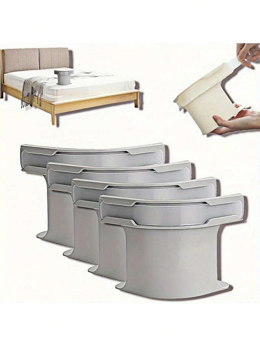 1/4/8 Inch Thick Bed Sheet Fastener Straps With Buckle - Non-Slip, Sturdy Mattress Fastener Straps Fit Various Bed Sizes, Easy Installation, Secures Bed Sheets, Mattress Pad | Modern Bedding | Thick Mattress Fastener Straps, Bed Sheet Fastener Straps, Bed Sheet And Mattress Protector Clips - Suitable For Twin/Full/Queen/King Beds - For Hospital, Hotel, Home Use, Bedding Accessories