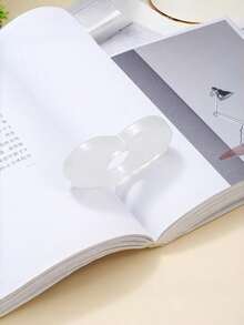 1 pieza Clip de libro para el pulgar, herramienta de lectura, clip/marcador de libro para el pulgar, compañero de café, marcador de libro de presión con el pulgar, clip de libro de presión con el pulgar, asistente de lectura, herramienta de lectura, accesorio de libro para estudiantes, extensor, marcador de libro conveniente, herramienta de lectura, accesorio de libro para estudiantes, abre libros, marcador de libro conveniente - Multicolor - Ver 33