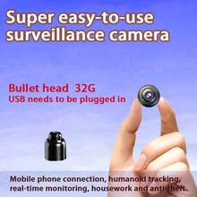 Recommended D-Brand Full HD Smart Camera Wireless Monitoring Home Wifi Network Mobile Phone Remote Mini Portable Camera Motion Detection Indoor Home Video Plug-In-Free No Punching Plug-In 360-Degree Panoramic Ultra-Wide-Angle Pet Cat's Eye Parking Car Camera Pocket Portable Stand Probe Babysitter Male And Female Audio And Video Recording Non-Hidden Non-Pinhole Micro-Hidden - Special Offer: Q5G 32G - View 3