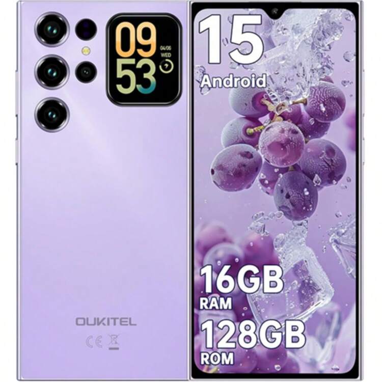 OUKITEL C62 Android 15 Smartphone, No Contract - 6.88