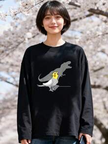 Women T-Shirts - Black - View 9