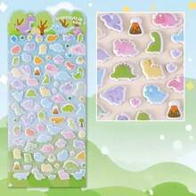 ملصقات رغوية ثلاثية الأبعاد بشكل حيوانات كرتونية للأطفال، ملصقات ديكور حيوانات كرتونية جميلة، ملصقات فقاعات بشكل قلب، مصنوعة من الإسفنج والمواد البلاستيكية. متوفرة بأنماط مختلفة، مناسبة للاستخدام في كتب الملصقات والأجهزة المحمولة والهدايا وكديكور لأغلفة الهواتف ذات الموضوع الكرتوني.