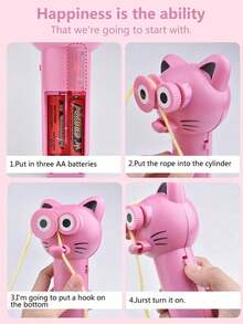 1pc Interesting String Launcher Toy, Suitable For Interactive Cat And Dog Toys