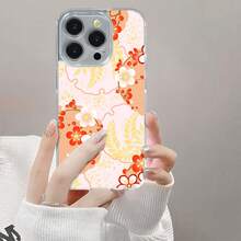 Funda Magnética Transparente para Teléfono Compatible con Apple  Serie 11/12/13/14/15/16/17 Protectora a Prueba de Golpes Resistente a Arañazos Patrón Duradero - Colores mixtos - Ver 5