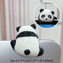 1PC Creative Resin 6 Animal Statue Ornament For Computer Monitor, Car Center Screen And TV Decoration, Personalized Animal Collection Mascot Resin Crafts For Home Office Decoration - Multicolor - View 11