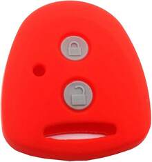 Car Key Case - 2 Red Buttons - View 7