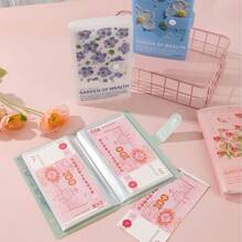 1个透明彩绘小猪存钱罐现金收集笔记本 - 彩色 - 查看 3