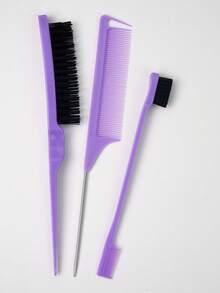 2/4/5/6/11/12pcs Unisex Hair Styling Brush Set (New Upgraded Curling Comb, 9-Row Nylon Cushion Styling Brush, Volumizing Brush, Tail Comb, Edge Brush, Spray Bottle, 4pcs Duck Clip, Flower Hair Clip, Hair Styling Brush Set), Curling Brush