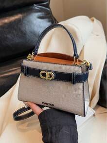 Mini modische vielseitige Kontrast-Farben Lässig Handtasche für Frauen