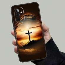 Funda Cristiana de Jesús compatible con Samsung Galaxy A54 A34 A14 A36 A56 A06 A13 A53 A32 A12 A22 A52 A35 A17 A16 A55 A15, funda compatible con  17, funda  17 Pro, funda  17 Pro Max - 15518 - Ver 12