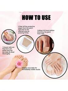 100片/套 指甲矫正贴纸，嵌甲矫正贴纸，恢复矫正工具，足部护理工具 - 彩色 - 查看 3