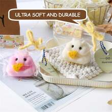 NewHandmade Taba Hamster Squishy Stress Relief Toys - Ultra Soft Silicone Squeeze Toys For Kids & Adults, Reusable Non-Violent Squishy Toys For Stress Relief & RelaxationTruck Toy - Chuột Hamster Trắng - Xem 4