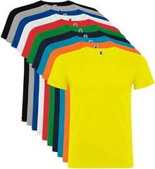 THEGEWA PACK OF 10 COLORFUL T-SHIRTS - MARNAULA - ASSORTED SIZES Plain All Regular Asymmetrical Spring Festival MULTICOLOR - trắng - Xem 13