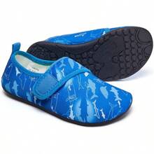 HIITAVE Zapatos de Agua para niños Antideslizantes para Nadar Descalzo Secado rápido Calcetines de Piscina para niños y niñas - TpSkyShark - Ver 7
