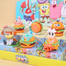 Spongebob Squarepants Delicious Crabby Patty Cartoon Cute Desktop Decoration Toy, Holiday & Birthday Gift