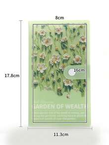 1个透明彩绘小猪存钱罐现金收集笔记本 - 彩色 - 查看 14