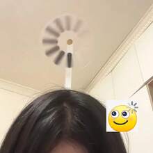 Rotating Plastic Hair Hoop, Hair Clip, Funny Gag Spinning Hair Accessory, Novelty Spinning Hair Hoop, Creative Spinning Decor Gift For Friends - Multicolor - View 3