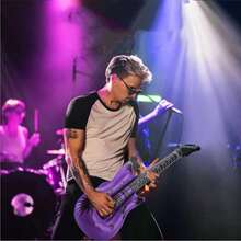 10/7/5/3/1 Pcs Guitar, Photography Props, Rock Party Decor, Adult Guitar Props, Wedding & Photo Booth Decor, Birthday Party Decoration, Home Decor, Party Supplies, Guitar Gifts, Gifts For Men & Women - Multicolor - View 9