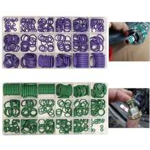 270pcs 18 Sizes Rubber Air Conditioning O Rings Universal Car Auto Repair Tools Refrigerant Ring Sets With Plastic Box Kit Set