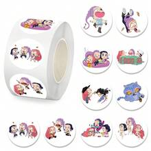 500pcs Witch Hunt Sticker Set, Theme, 10 Different Pattern Designs, Suitable For Decorating Notebooks, Tablets, Skateboards, Cups, Luggage, Phone Cases, Envelopes, Gift Bags, Ideal Gift Choice For Office Or Daily Use