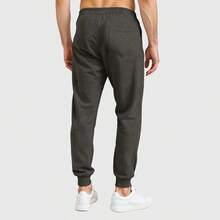 Kit Of 2 Men's Plain Flannel Sweatpants With Back Pocket - View 4