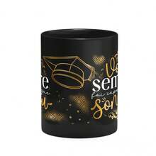 JPS INFO Caneca Formatura Black - Vc sempre foi capaz do que sonhou