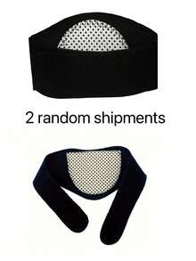 2-In-1 Self-Heating Neck Warmer & Massage Pillow - Provides Soothing Warmth & Muscle Relaxation, Adjustable Strap, 100% Polyester, Portable For Home & Office Use, Essential For Winter Travel, Soft Fabric Offers Comfortable Support - Multicolor - View 11