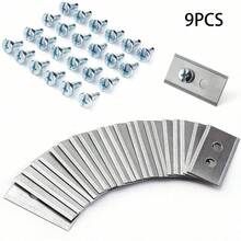 9/18/30-Piece LUBO AWD Mower Blade Replacement Kit - Compatible With 5000/3000/1000 Models | Premium Stainless Steel Double-Hole Blades + 24 Screws (Note: Actual Screws May Vary From Images) - Multicolor - View 10