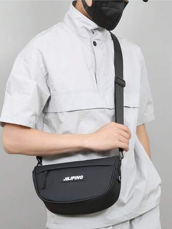 男女通用时尚情侣背包，适合大学生、通勤、骑行，轻便单肩包