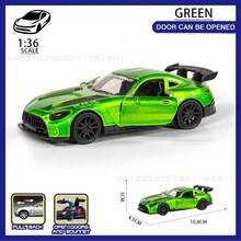 1pc 2025 New Model [Boxed] Alloy Racing Car Toy Model, Friction Powered Car Toy, Birthday Gift, Christmas Gift, Perfect Gift - Multicolor - View 7