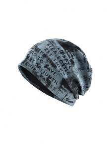 1顶新款个性化字母绒面针织帽，轻便夏季户外运动帽，酷炫男士帽，男女通用休闲春秋季帽 - 彩色 - 查看 21