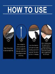 Shoe Repair Glue, Gentle Bonding, Long-Lasting, Invisible, Suitable For Daily Use On Various Shoes - Multicolor - View 8