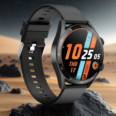 New Sports Smart Watch, Zinc Alloy Body, Supports Multiple Sports Modes, Motion Tracking, Calling, Music Playback, Message Receiving And Other Practical Functions, Ideal Choice For Sports Enthusiasts.