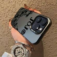 Funda de teléfono temática de la serie, popular y elegante, para varios modelos de, incluyendo 16, 15, 14, 13, 12, 11 Pro, X, XR, XS, 8 y Plus.Presenta un acabado mate que resiste caídas.17  17promax - Negro - Ver 4
