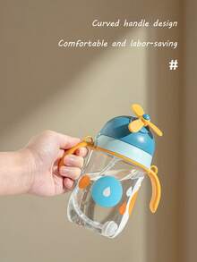 Biberones personalizados, tazas con boquilla, botellas de agua para recién nacidos e infantes con pajitas, botellas de alimentación para niños y bebés - Vaso de agua infantil F - Ver 6