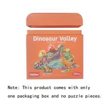 Children's Paper Animal Puzzles, Built-In Shoulder Bag For Easy Storage, Educational Toy Gifts, Ideal For Outdoor Activities. Mars Astronaut Base Series, Dinosaur Valley Series, Whale Underwater World Series, Train Concentration, High Difficulty Puzzle Toys Suitable For Boys And Girls.