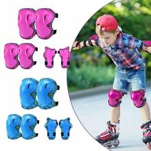 6 In 1 Kids Protective Gear Set, Include Knee Pads, Wrist Guards And Elbow Pads, Protective Gear Set For Skating Cycling Bike Scooter Inline Skating