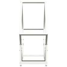 Firewood Rack White 60x25x60 Cm Cold-Rolled Steel - White - View 6