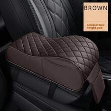 1PC PU Leather Car Center Height Increasing Armrest Box Pad, Car Armrest Pad, 11 * 6 * 4in, Very Soft Inner Core, Filled With Memory Sponge For Slow Rebound, Supporting Arm Installation Is Simple, Car Interior Accessories - 11.4*6.3*4in - View 16