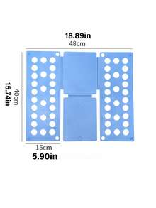 Shirt Folding Board, Clothing Folding Board, Plastic Laundry Folding Rack, Household Storage Tool, T-Shirt Folding Board, T-Shirt Folding Device, Clothing Folding Board, Plastic Laundry Folding Rack, Adjustable Plastic Clothing Folding Board, Easy And Quick Clothing Organizer, Multiple Holes For Convenient Home Storage, Suitable For Adults And Children
