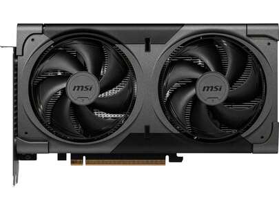 Tarjeta gráfica MSI Ventus GeForce RTX 5060 Ti 16GB GDDR7 PCI Express 5.0 X16 (Utiliza X8) (RTX 5060 Ti 16G VENTUS 2X OC BLACK PLUS)
