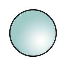18 Inch Convex Security Mirror Wide Angle Round Traffic Mirror For Indoor Outdoor Use, Garage, Warehouse, Parking Lot - màu đen - Xem 4