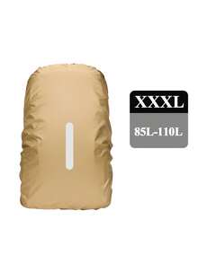 1件装尼龙银涂层户外旅行防水反光背包防雨罩,防水防尘罩,适用于户外徒步背包、行李箱。 - 彩色 - 查看 31