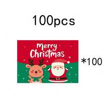 1pc/4pcs/6pcs/100pcs Santa Claus And Elk Printed Placemats, Heat-Insulating Placemats, Suitable For Home Decoration, Holiday Dining, Kitchen And Party Decoration, Party Placemats, Can Be Given As Christmas Gifts