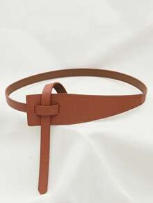 Thắt lưng trang trí dành cho nữ, thời trang để mặc hàng ngày với áo khoác và áo khoác ngoài, có thể buộc và điều chỉnh độ dài, áo khoác ngoài thường ngày - thắt lưng - Xem 7